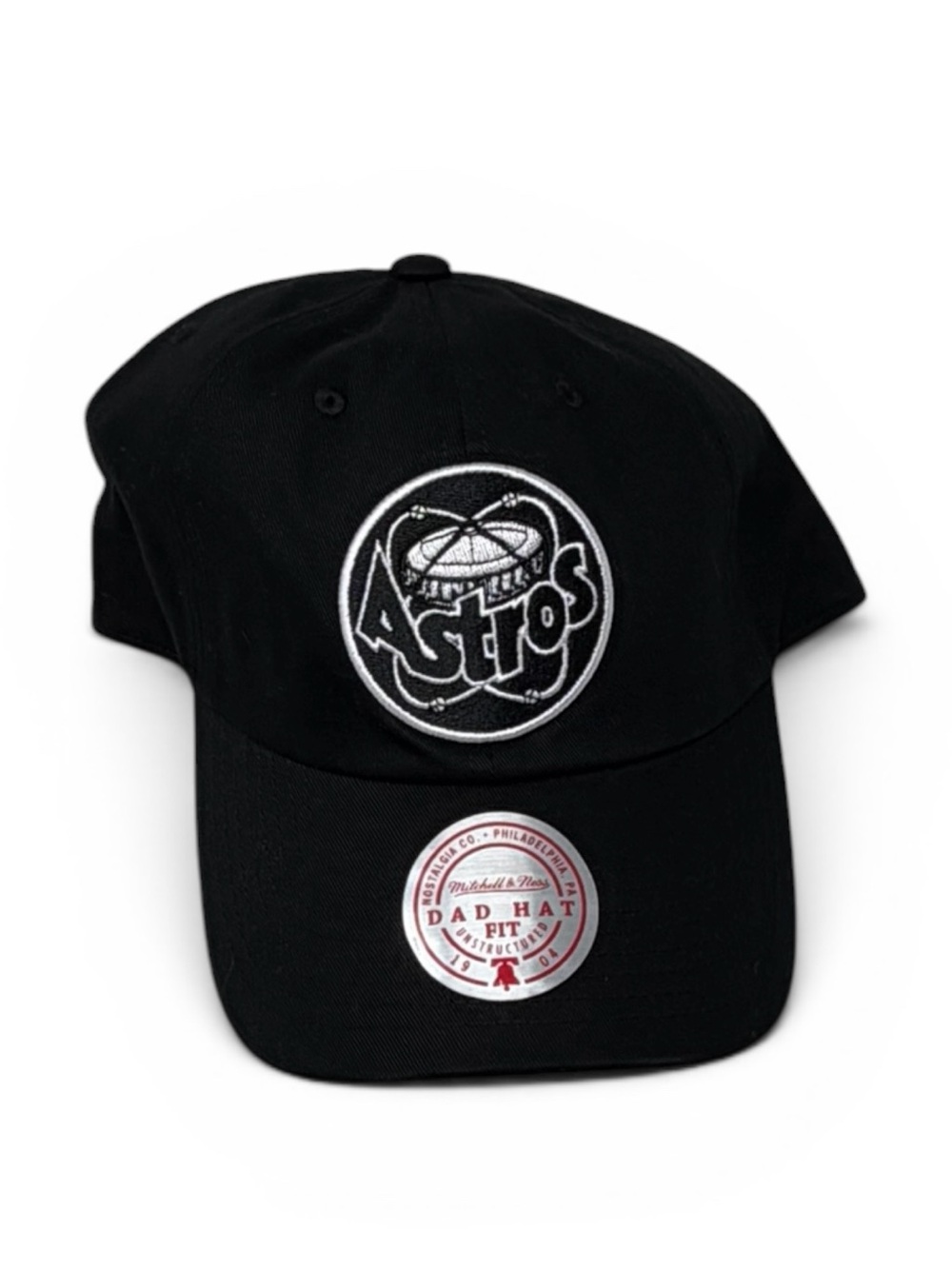 Houston Astros Mitchell & Ness‎ Logo Adjustable Dad Hat Cap